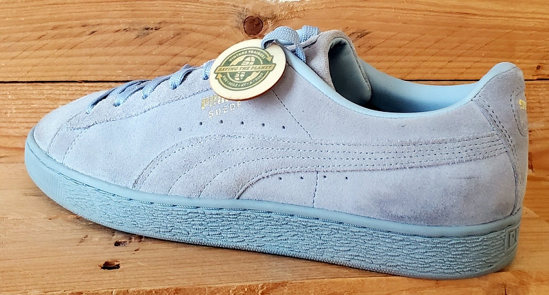 Puma Suede Mono 21 Low Trainers UK9/US10/EU43 381176-03 Triple Blue Fog