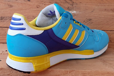 Adidas ZX 800 Footpatrol Low Trainers UK10.5/US11/EU45 361054 Aqua Shock Yellow