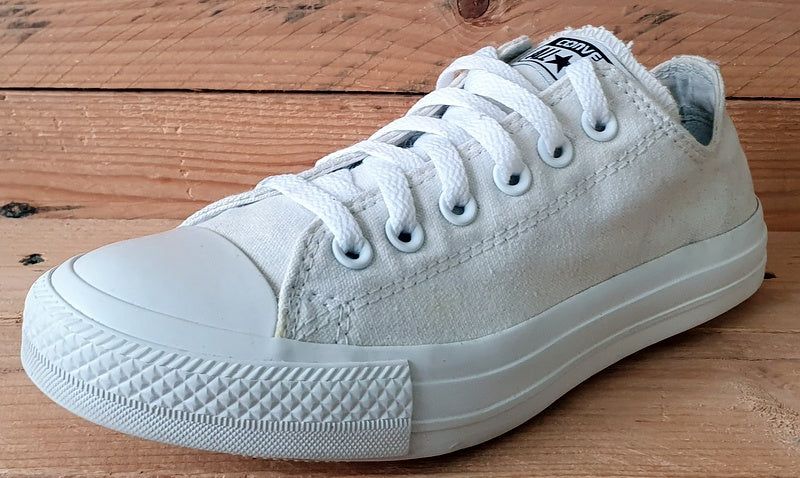 Converse Chuck Taylor All Star Low Trainers 1T747 Triple White UK5/US7/EU37.5