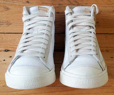 Nike Blazer 77 Mid Leather Trainers UK6/US7/EU40 CW7583-100 Sail/Platinum Tint