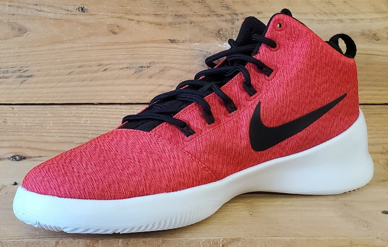 Nike Hyperfresh Mid Textile Trainers UK7/US8/EU41 759996-603 Red/White