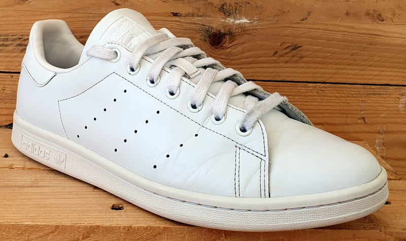 Adidas Stan Smith Low Leather Trainers UK10.5/US11/EU45 FX5500 Triple White