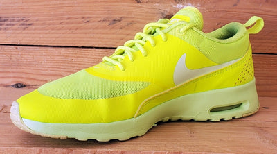 Nike Air Max Thea Low Textile Trainers UK5/US7.5/EU38.5 599409-700 Triple Volt