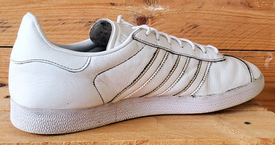 Adidas Gazelle Low Leather Trainers UK10/US10.5/EU44.5 BB5498 White