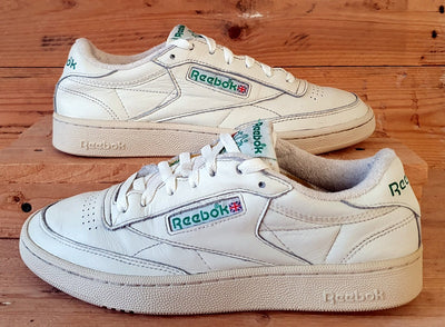 Reebok Classic Club C  85 leather Trainers UK7/US8/EU40.5 DV6434 Vintage Chalk