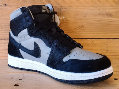 Nike Air Jordan 1 Twist Mid Leather Trainers UK4.5/US7/E38 DZ2523-001 Grey/Black