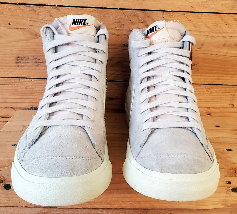 Nike Blazer Mid Suede Trainers UK10/US11/EU45 DA1078-001 Grey/Sail