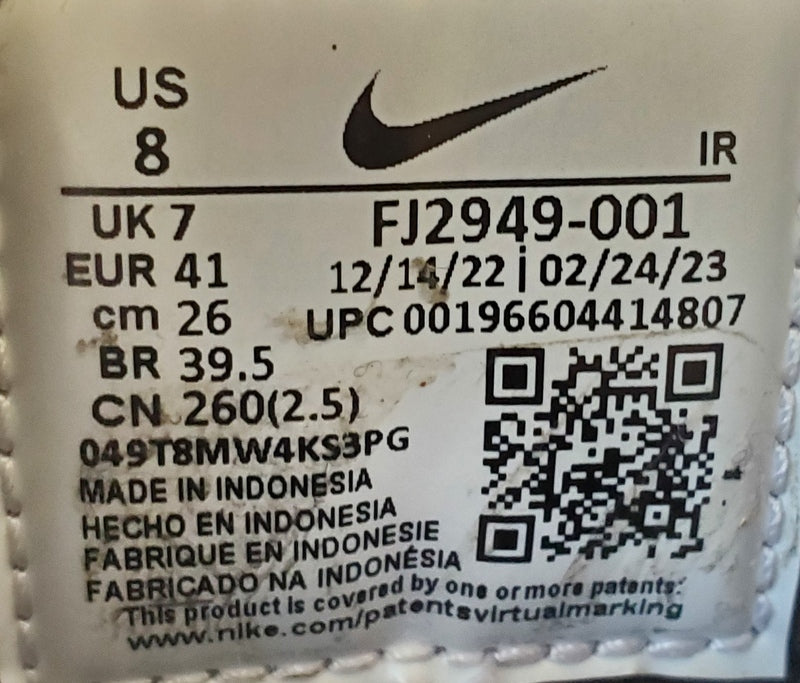 Nike Air Flight Lite Mid Suede Trainers UK7/US8/EU41 FJ2949-001 Photon Dust