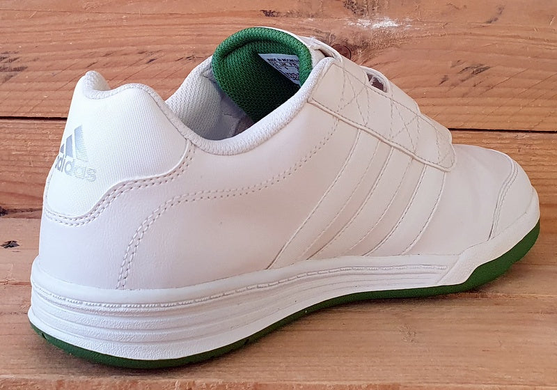 Adidas Vintage Low Leather Trainers UK5/US5.5/EU38 G04977 White/Green 