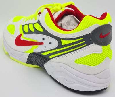 Nike Air Ghost Racer Trainers AT5410-100 White/Atom Red/Neon Yellow UK9/US10/E44