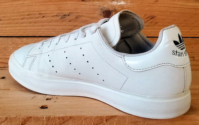 Adidas Stan Smith Low Leather Trainers UK5.5/US6/EU38.5 EG0381 White/Gold
