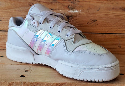 Adidas Rivalry Low Leather Trainers UK6/US7.5/EU39 EE5129 Orchid Tint