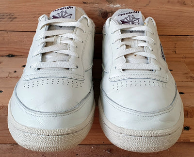 Reebok Classic Club C 85 Low Leather Trainers UK10/US11/EU44.5 GX3681 Cream