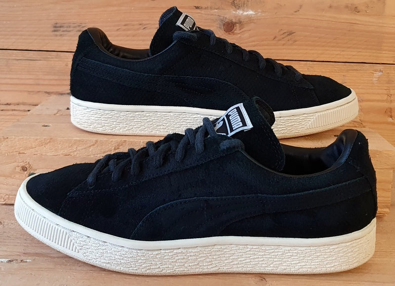 Puma Suede Classic Low Trainers UK6.5/US9/EU40 359030 01 Black/Cream