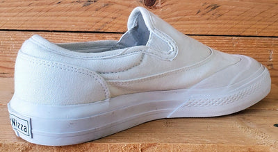 Adidas Nizza Slip Low Canvas Trainers UK5.5/US6/EU38.5 S23725 Triple White