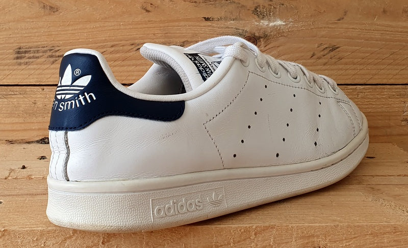 Adidas Stan Smith Low Leather Trainers UK8/US8.5/EU42 M20325 White/Navy
