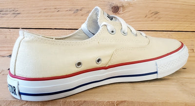 Converse Chuck Taylor All Star Canvas Trainers UK7/US7/EU40 118021 Cream/White