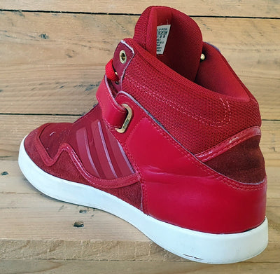 Adidas AR 2.0 Mid Suede Trainers UK7/US7.5/EU40.5 G60646 Red/White