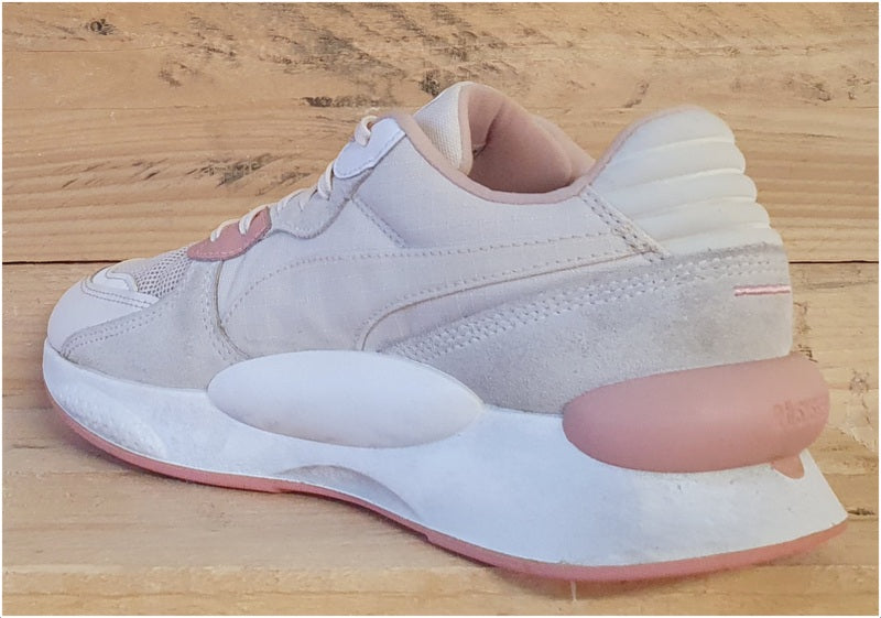 Puma RS 9.8 Space Suede Low Trainers UK6/US7/EU39 370230-05 Light Pink/White
