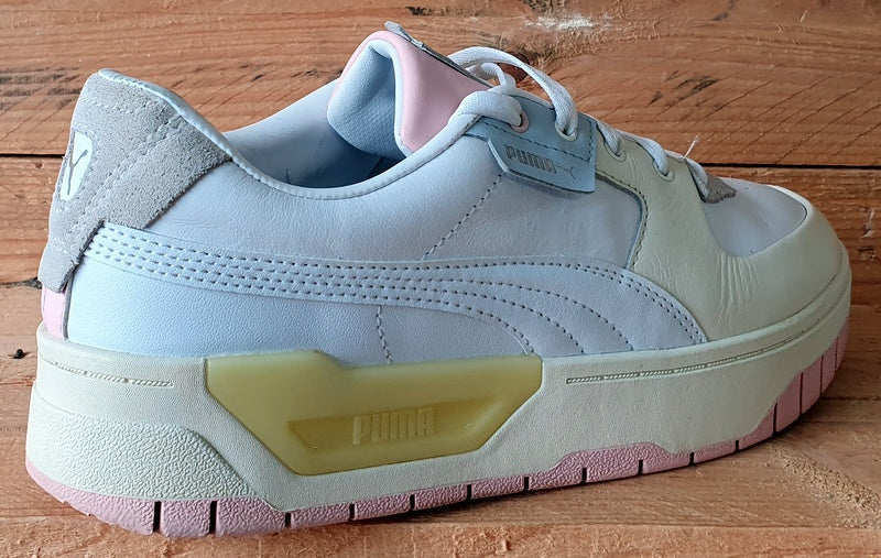 Puma Cali Dream Leather Trainers UK7/US9.5/EU40.5 383112-01 White Marshmellow