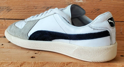 Puma Army Low Leather/Suede Trainers UK8.5/US9.5/EU42.5 386607-01 White/Black