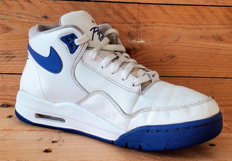 Nike Flight Legacy Mid Leather Trainers UK8.5/US9.5/EU43 BQ4212-103 White/Blue