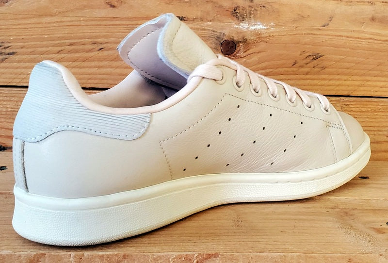 Adidas Stan Smith Low Leather Trainers UK5/US6.5/EU38 CP8915 Beige/Grey