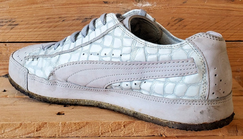 Puma Basket Evo Low Snake/Suede Trainers UK10/US11/EU44.5 344904-02 Grey