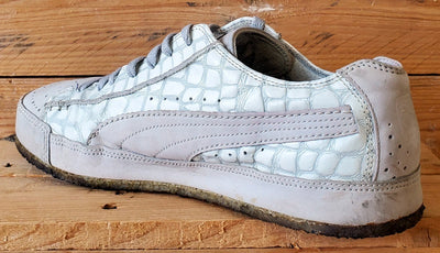 Puma Basket Evo Low Snake/Suede Trainers UK10/US11/EU44.5 344904-02 Grey