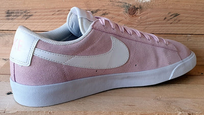 Nike Blazer Low Suede Trainers UK7/US8/EU41CZ4703-600 Pink Foam/White