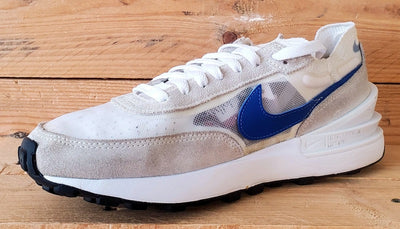 Nike Waffle One Low Textile/Suede Trainers UK6.5/US7.5/EU40.5 DN8019-100 White