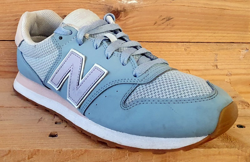 New Balance 500 Low Textile/Suede Trainers UK7/US9/EU40.5 GW500BA1 Blue