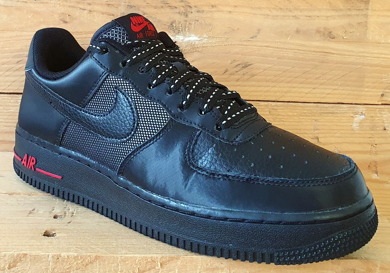 Nike Air Force 1 Leather Trainers UK6.5/US7.5/EU40.5 DO6389-001 Black Ballistic