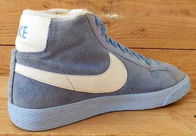 Nike Blazer Mid Suede Trainers UK5/US7.5/EU38.5 518171-403 Arctic Blue