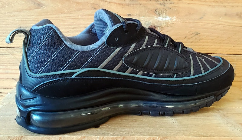 Nike Air Max 98 Low Textile Trainers UK8/US9/EU42.5 CI3693-002 Black/Smoke Grey