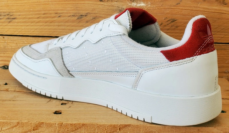 Adidas Supercourt Low leather/Textile Trainers UK9/US9.5/EU43 EF5881 White