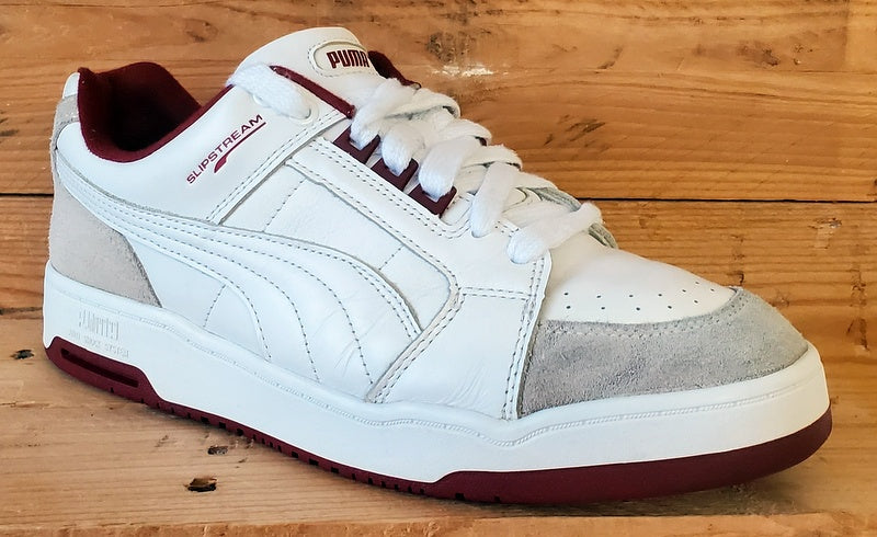 Puma Slipstream Retro Low Leather Trainers UK9/US10/EU43 384692-06 White/Red
