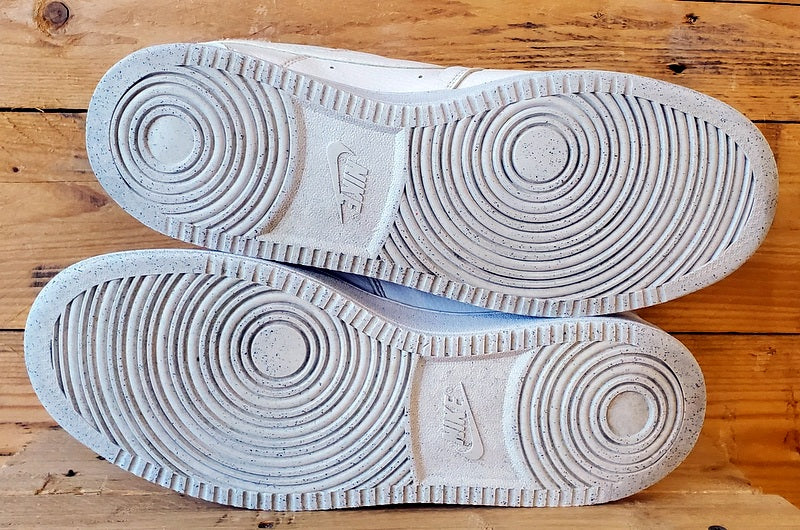 Nike Court Vision Low Leather Trainers UK8.5/US9.5/EU43 DH2987-100 Triple White