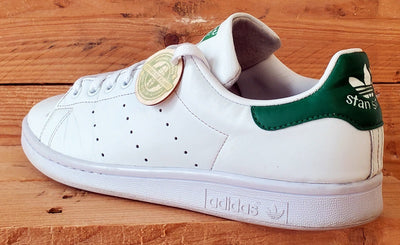 Adidas Stan Smith Low Leather Trainers UK9/US9.5/EU43 FX5502 White/Green