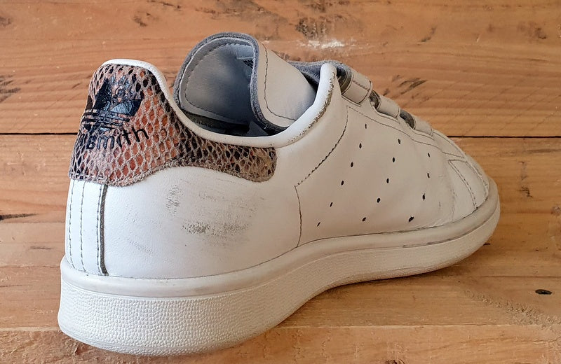 Adidas Stan Smith Serpent Low Leather Trainers UK8/US9.5/E42 S81389 White/Scales