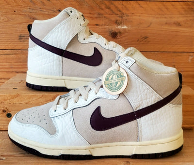 Nike Dunk Mid Suede/Leather Trainers UK4.5/US7/EU38 FB8482-100 Light Orewood