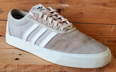 Adidas Adiease Low Suede Trainers UK11/US11.5/EU46 EE7292 Linen/Chalk/White
