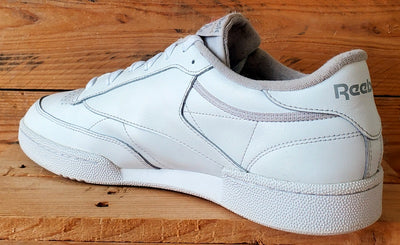 Reebok Club C 85 Low Leather Trainers UK12/US13/EU47 100000154 Triple White