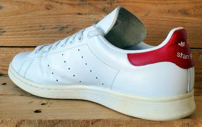 Adidas Stan Smith Low Leather Trainers UK10/US10.5/EU44.5 FV4146 White/Red