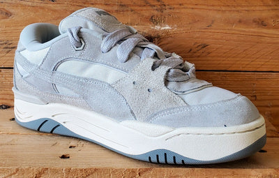 Puma 180 Tones Low Suede Trainers UK9/US10/EU43 392007-01 Vapor Grey/White