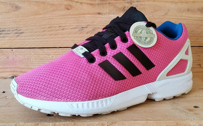 Adidas ZX Flux Torsion Low Textile Trainers UK6/US6.5/EU39 B34502 Pink/Black