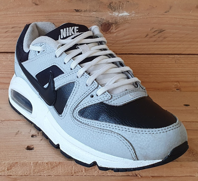 Nike Air Max Command Premium Leather Trainers UK4.5 US7 EU38 718896 001 Grey VintageTrainers