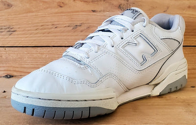 New Balance 550 Low Leather Trainers UK6/US6.5/EU39.5 BB550PB1 White/Grey