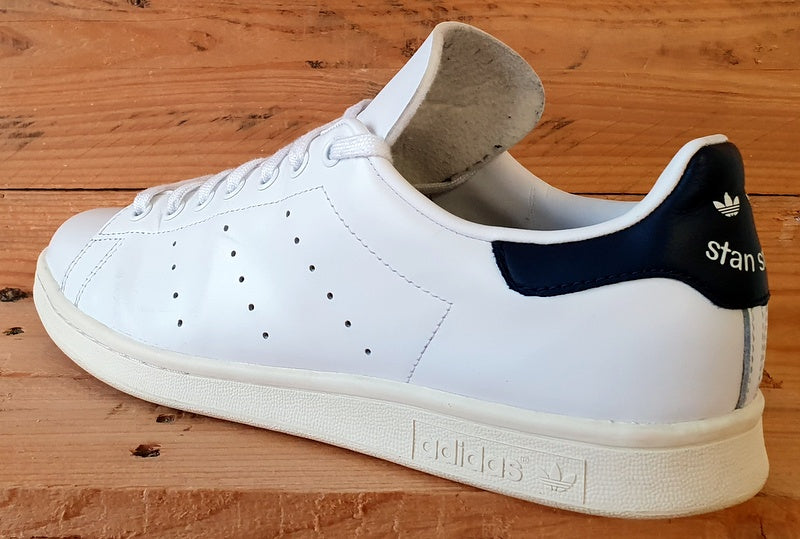 Adidas Stan Smith Leather Trainers UK9.5/US10/EU44 FV4086 White Collegiate Navy