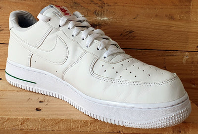 Nike Air Force 1 Rose Low Leather Trainers UK10/US11/EU45 CU6312-100 White